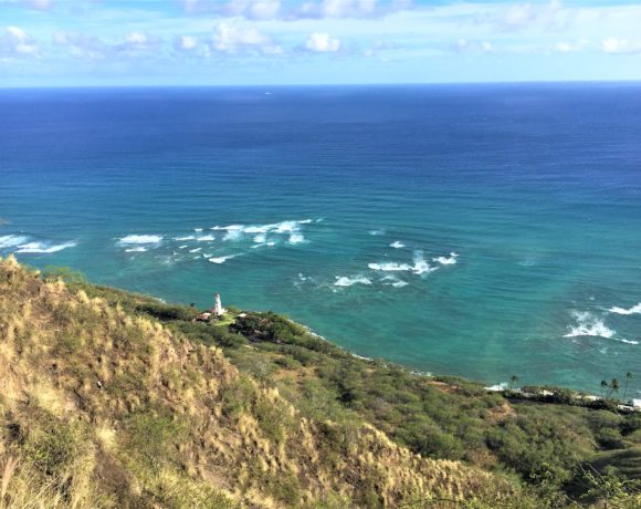 Diamond Head Lighthouse from Diamond Head